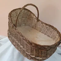 گهواره نوزاد حصیری