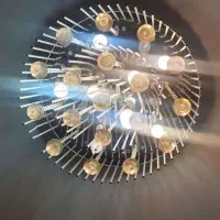 لوستر فلزی- کریستالی|لوستر و چراغ آویز|تهران, قلهک|دیوار