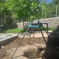 مغنی چاه کن  بنایی.نقاشی تخریب سیمان کاری همه
