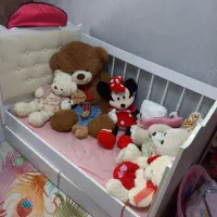 تخت کودک همراه تشک