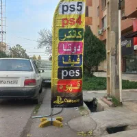 پرچم ساحلی/پایه ثابت و حذف چرخش/ساتن کره ای اصل