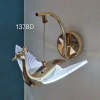 چراغ دیواری طرح پرنده
