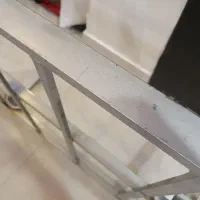 پایه فلزی تخت خواب یک نفره ۷۲ در ۱۹۵ با تخت سفید