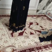 باسلام یک دست لباس مخمل ابریشم جنس اصلی