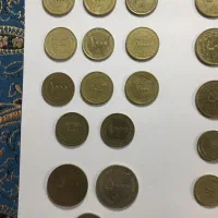 تعدادی سکه قدیمی|کلکسیون سکه، تمبر، اسکناس|اصفهان, صدف|دیوار