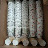 لیوان بهداشتی کاغذی 220کیفیت بالا|ظروف نگهدارنده، پلاستیکی، یک‌بارمصرف|بیرجند, |دیوار