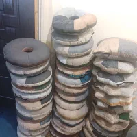 شاه نشین پشتی بالش|رختخواب، بالش، پتو|بروجرد, |دیوار