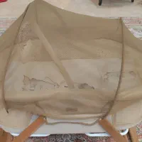 تخت کنار مادر همراه آویز تخت و پشه بند|تخت و سرویس خواب|تهران, سازمان آب|دیوار