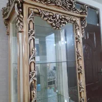 بوفه چوبی|بوفه، ویترین، کنسول|اقبالیه, |دیوار