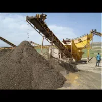 حمل فروش مصالح شن و ماسه شسته طبیعی.ملاتی