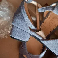 کفش طوسی مخملی سایز ۳۹|کیف، کفش، کمربند|تبریز, |دیوار