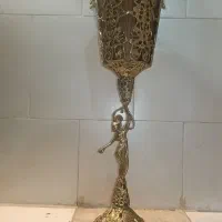 جا سطلی کنار سالنی برنز و جا دستمالی