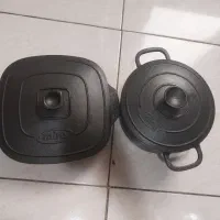 ماهیتابه وقابلمه چدن نالینو۲۸سانتی|ظروف پخت‌وپز|تهران, آذری|دیوار