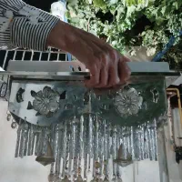 لوستر  کریستالی سالم سالم