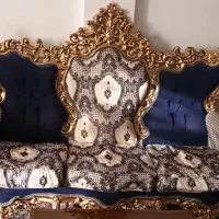 مبل سلطنتی ۹ نفره|مبلمان خانگی و میز عسلی|کهک, |دیوار