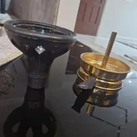 سری قلیون سیلیکونی همراه با تابه|کلکسیون و سرگرمی|رشت, گلسار|دیوار