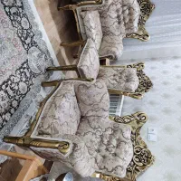 مبل سلطنتی تمام چوب ۹نفره