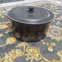 قابلمه و ماهیتابه 12نفره وشش عدد بشقاب روحی