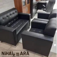 مبل اداری اطلس خاکستری میز مدیریت لیندا صندلی|دفتر کار|تهران, یافت آباد شمالی|دیوار
