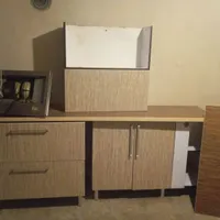 باسلام کابینت دوتا زمینی یک متری یه دیواری و هود.|جاکفشی، کمد، دراور|ساوه, |دیوار