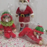 سفارش هرنوع عروسک بابانوئل یلدایی جا کلیدی|اسباببازی|اردبیل, |دیوار