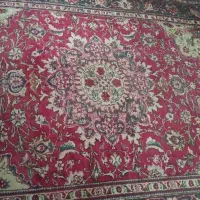 فرش دستباف دوتا ۶متری یه گل و۱عدد ۹متری