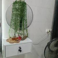 آینه گرد زیبا دورنوار گرفته