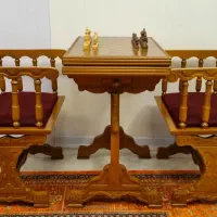 میز شطرنج و تخته