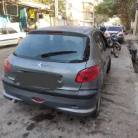 فروش پژو ۲۰۶ خاکستری|خودرو سواری و وانت|بوشهر, |دیوار