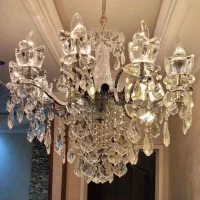لوستر کریستال چک