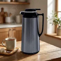 فلاسک  داخل شیشه یک لیتری برند کی اس تی KST
