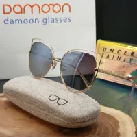 عینک آفتابی فشن استایل طلایی زنانه هورین مدل N6601