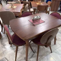 ست ناهارخوری ۴ نفره چوب سوپر راش آشپزخانه و سالن