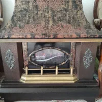 بخاری گازی طرح شومینه