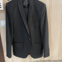 کت وشلوار مردانه مشکی سایز۴۶