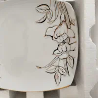 سرویس چینی 12نفره توس چینی