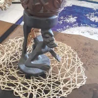 مجسمه مرد بومی قدیمی