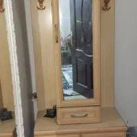 جا کفشی وچوپ لباسی اینه دار