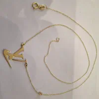 طلاهای نو النگو کلکته.گردنی کارتیر.زنجیر۲۰۰ هزار|جواهرات|خرمآباد, |دیوار