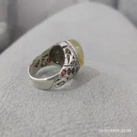 انگشتره نقره رکاب دست شرف الشمس