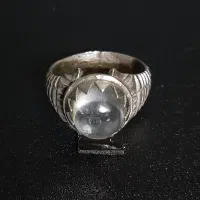 انگشتر نقره دُر نجف ، انگشتر نقره فیروزه|جواهرات|قم, باجک سه|دیوار