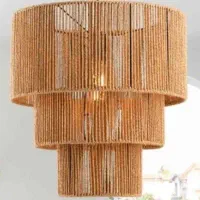 لوستر مکرومه و آباژور|لوستر و چراغ آویز|مشهد, فارغ التحصیلان|دیوار