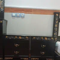 سرویس تخت مشکی|تخت و سرویس خواب|آذرشهر, |دیوار