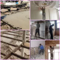 تخریب کارساختمان وکنده کاری صفرتاصدباتمام وسایل