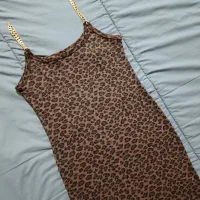 ماکسی پلنگی با کش سانی بالا تا سایز ۴۴ هم میشه|لباس|درگهان, |دیوار