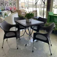 صندلی دسته دار پلاستیکی  نهارخوری