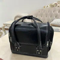 کیف چرم مناسب لوازم شنیون و آرایشگاه
