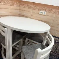 میز ناهار خوری کم جا|میز و صندلی غذاخوری|جیرفت, |دیوار