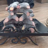 منقل شومینه کامل