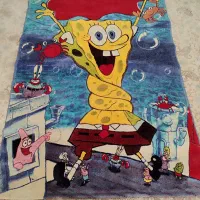 فرش کودک بابسفنجی